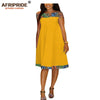2019 african Autumn women dress AFRIPRIDE private custom long sailor collar midi dress super batik cotton plus size A722586 - Surprise store