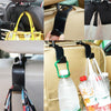 2PCS 20KG Car Seat Back Hook Auto Headrest Organizer Storage Hanger Hook for Groceries Bag Handbag Car Accessories Interior