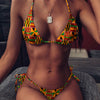 African Swimwear For Women Fashion Women bikini kente Print Swimwear Sexy Beach Swimwear For Women