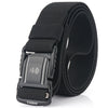 Elastic Men Belt Alloy Magnetic Buckle Outdoor Working Tactical Belt For Jeans Pants Casual Stretch Overalls Male Waist Belt New