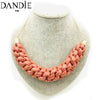 Dandie Fashionable cotton rope necklace, simple female accessories