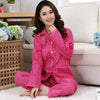 100% Cotton Women Pajamas Sets with Pants Cotton Pijama Plaid Spring Summer Pyjamas Sleepwear Cute Night Wear Nightsuits Mujer