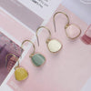 Manxiuni 2020 new ladies earrings fashion Simple earrings pendant acrylic metal earrings women's party dating jewelry - Surprise store