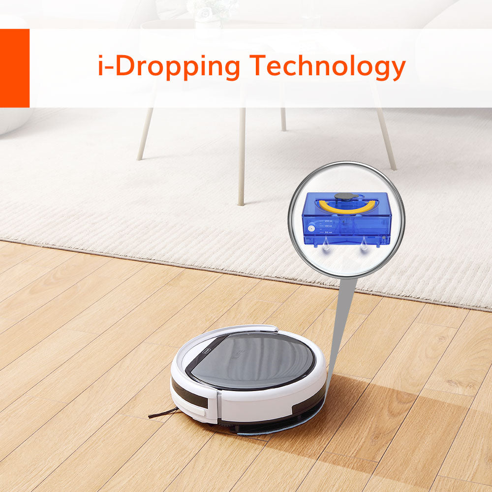 ILIFE V60 Pro Robot Vacuum Cleaner Sweep Wet Mopping Cleaning Appliances Hard Floor automatic Suction Ultra Thin,electric litter