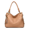 Women Leather Handbags Women Messenger Bags Female Crossbody Bags Ladies Designer Shoulder Bag Top-handle Bag Vintage Retro Tote