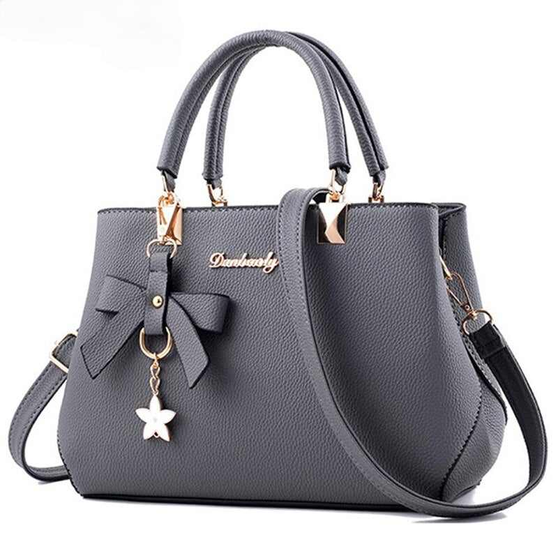 Valenkuci Plum Bow Sweet Messenger Crossbody Bag High Quality New Elegant Shoulder Bag Women Designer Luxury Handbag Women Bags