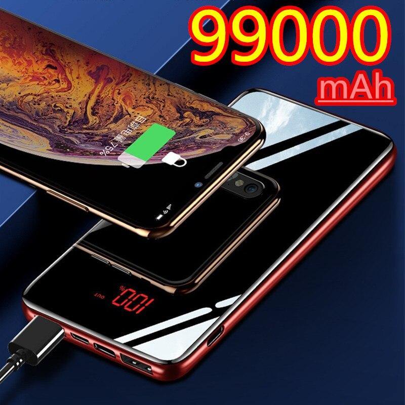 Power Bank 99000mAh Quick Charge Dual USB Large Capacity Fast Charging Portable Powerbank for IPhone Xiaomi Samsung - Surprise store