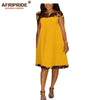 2019 african Autumn women dress AFRIPRIDE private custom long sailor collar midi dress super batik cotton plus size A722586 - Surprise store