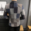 Fashion Spring Summer Clothing Male Suit Jacket Gradient Color Casual Slim Fit Fancy Party Singer Blazzer Coat
