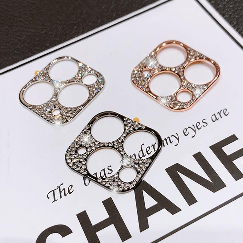 Bling Diamond Camera Lens Protector For iPhone 11 Pro Max Glitter Rhinestone Camera Protective Ring For iPhone 11 Pro Max Cover - Surprise store