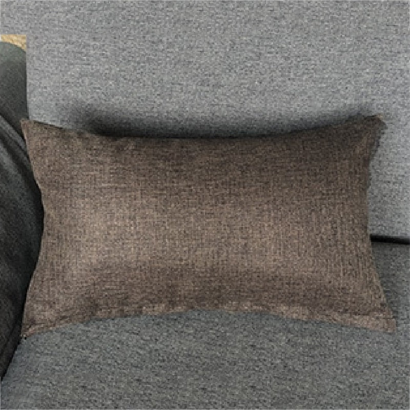 Rectangular Cushion Cover 30x50 Polyester Pillowcase Decorative Sofa Cushions Pillowcover Home Decor Black Yellow Pillow Cases