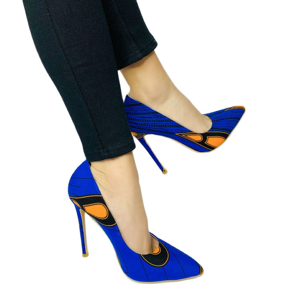 african print shoes Women fashion high heels 8cm shoes ankara print heels sandals sexy party shoes african print accessories