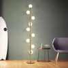 LED living room standing lamp bedside lights home deco lighting Glass ball fixtures Nordic Modern bedroom floor lamps 90v-260v