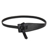 Newest Design knot pu leather belts for women soft knotted strap belt long dress accessories lady waistbands 273