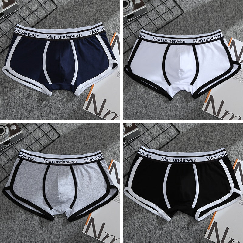 Men Boxers Shorts Underwear Men Home Underpants Printed Men Boxer Cuecas Cotton Soft Male Panties Homme Underwear Men