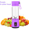 DTVANE 6 Cutter Head Smoothie Blender Electric Juicer Machine Portable Blender Mini Food Processor Personal Lemon Squeezer