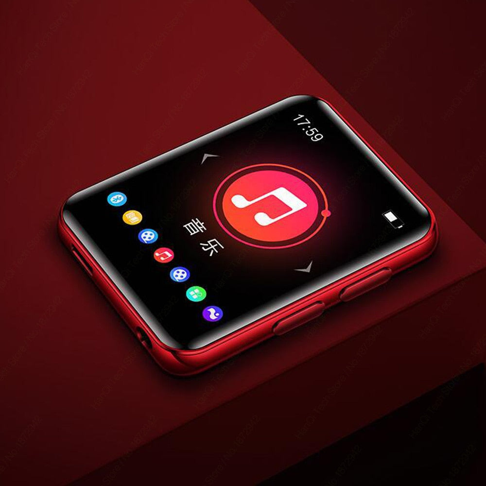 BENJIE X1 Touch Screen Bluetooth MP3 Player Portable Audio Music Video Player with Built-in Speaker FM Radio Recorder E-Book