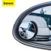 Baseus 2Pcs Car Mirror HD Convex Mirror Blind Spot Auto Rearview Mirror 360 Degree Wide Angle Vehicle Parking Rimless Mirrors