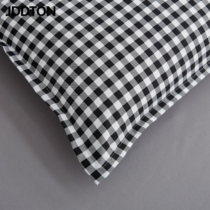 JDDTON Classical Simple Style Bedding Galaxy Sea Stripe Bed Linen Duvet Cover Set AB Side Bed Sheet Set Pillowcase Cover BE094