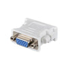 DVI D Male To VGA Female Socket Adapter Converter VGA to DVI/24+1 Pin Male to VGA Female Adapter Converter - Surprise store
