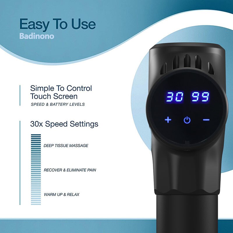 High Frequency Massage Gun back foot leg shoulder Massager Muscle Massager Handheld for Athletes