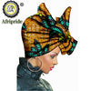 African Headscarf for Women Print Traditional Headtie Headscarf Turban Cotton Wax Scarf Shawls Women African Head Wrap S20H001