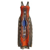 Sexy Backless Dress Summer Dashiki Casual Sundress Beach Women Plus Size Sexy Dress Vestidos De Playa african dresses for women