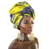 National Decorative Scarf Shawls Women African Head Wrap African Traditional Fashion Printed Ankara Cotton Headscarf