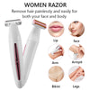 Electric Razor Female Shaver Machine Women Hair Trimmer With USB Charging Wet Dry Shave For Legs Bikini Body Waterproof
