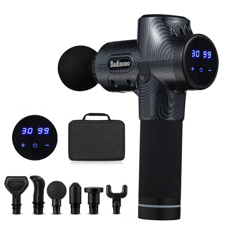 Profession Massage Gun Muscle Powerful Percussion Neck Massager Handheld for Athletes