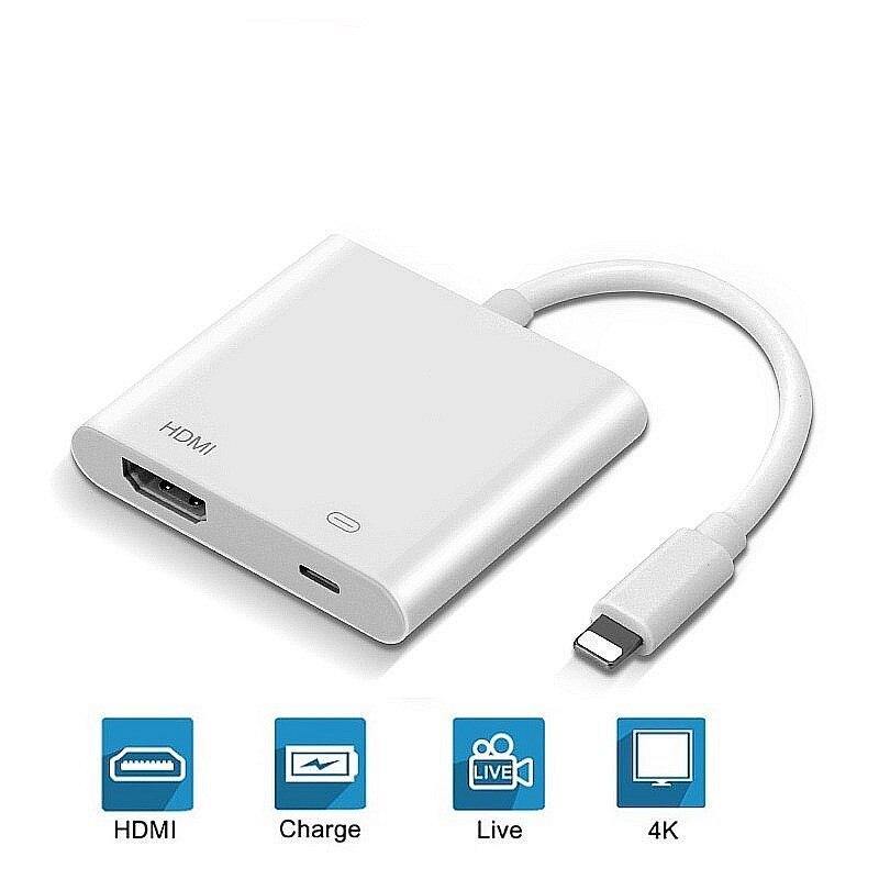 4K 1080P for iPhone to HDMI VGA AUDIO Adapter For Apple ipad ipod digital AV Adapter - Surprise store