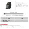 New Elastic Belt For Men Slide Metal Magnetic Buckle Adjustable Male Trousers Belts Military Combat Tactical Belts High Quality