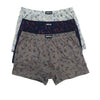 4Pcs/Lot Men'S Underwear Shorts Boxer Shorts 95% Cotton Mid-Waist Printed Large Size Fatty Men'S Shorts
