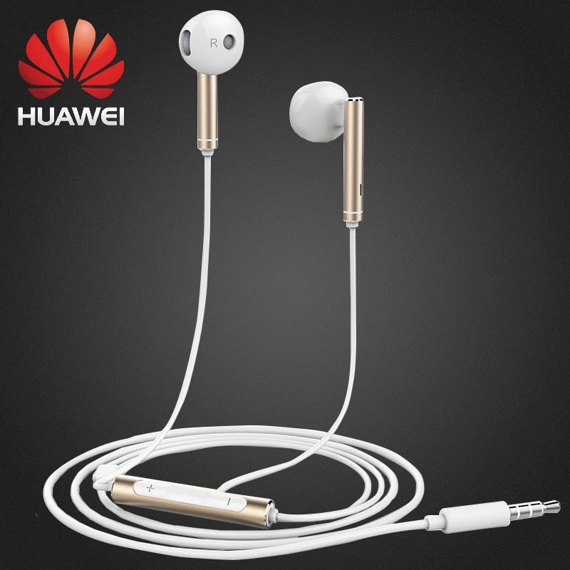 Huawei AM116 Earphone Original with Mic Volume Control Speaker Metal headset for HUAWEI P7 P8 P9 Lite P10 Plus Honor 5X 6X Mate