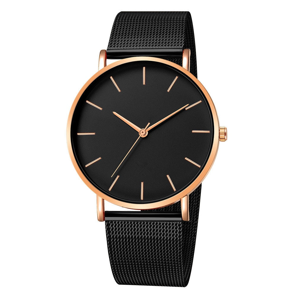 Women Watch Rose Gold Montre Femme 2021 Women's Mesh Belt ultra-thin Fashion relojes para mujer Luxury Wrist Watches reloj mujer