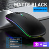 Wireless Mouse RGB Bluetooth Computer Mouse Silent Rechargeable Ergonomic Mause With LED Backlit USB Optical Mice For PC Laptop