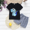 Baby boys clothing sets summer toddler fashion shirt+shorts 2pcs tracksuits for bebe boys newborn baby cotton clothes sets 2020