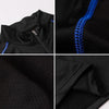 Sport High collar Compression Shirts Men Bodybuilding Sportswear T-shirtLong Sleeve Top Gyms T Shirt Men Fitness Tight Rash gard - Surprise store