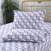LAGMTA 1pc 100% Cotton Pillowcase Cartoon Plant Plaid Flower Zipper Pillowcase Multiple Styles Customizable To Any Size