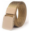 New Men and Women Canvas Nylon Belt Fashion Automatic Buckle Belts Women