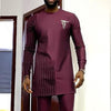2021 African Men Shirt Mid Length T-shirts Round Neck Long Sleeve Tops Male Spring Traditional Pullover Plus Size Slim Dashiki