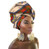 National Decorative Scarf Shawls Women African Head Wrap African Traditional Fashion Printed Ankara Cotton Headscarf