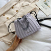 Luxury Brand Designer Women Bags 2021 Drawstring Bucket Bag With Thick Chain Crossbody Bag Branded Women's Small Handbag