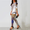 African Dresses for Women 2020 News Top Pants Suit Dashiki Print Ladies Clothes Robe Africaine Bazin Fashion Clothing
