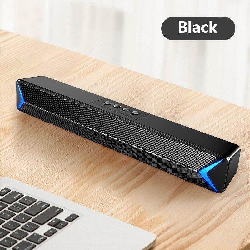 2021 New TV Sound Bar AUX USB Wired and Wireless Bluetooth Home Theater FM Radio Surround Sound Bar PC Speaker Computer Soundbar - Surprise store