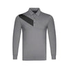 Golf shirts 2021 men's spring fashion long sleeve 95% polyester 5% spandex blank golf polo shirts for promotion - Surprise store