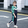 Girl Children's Active Clothing Set 2021 New Spring Fall Tracksuit Fashion Sports Leisure Two-piece Suit Toddler Kids Clothes