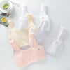 4 Pcs/Lot Girls Brassiere Underwear Cotton Kids Bra Dot Design Adolescente Girls Training Bras Breathable Teenage Girl Tops Crop