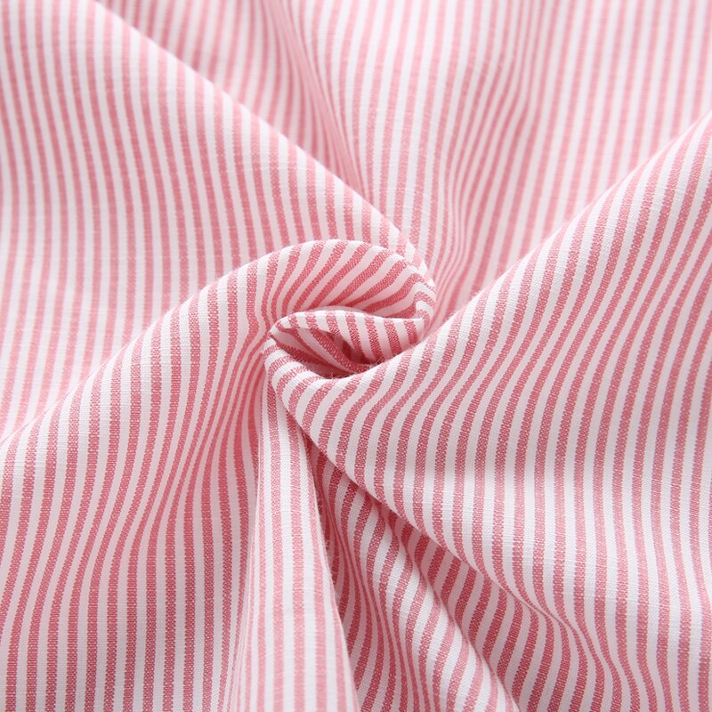 Korean Big Girls Summer Clothing Sets 2021 New Kids Striped Ruffle Sleeve +Wide Leg Pants Fashion Two-piece Teenage Outfits Set