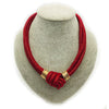 Dandie Fashionable cotton rope necklace, simple female accessories
